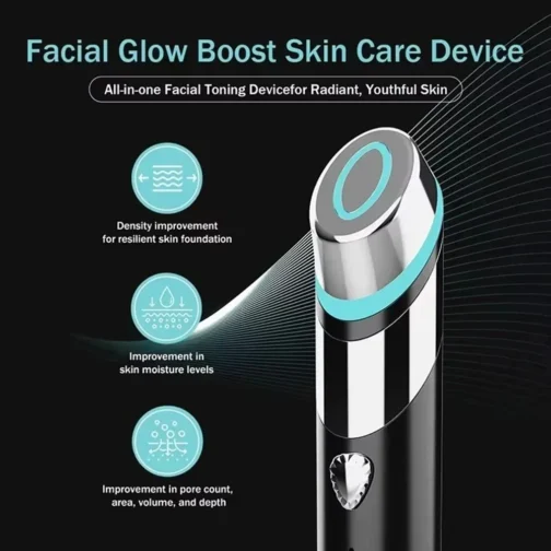 Home Facial Skin Care Device, Facial Skin Care Tools, Anti-Aging, Microcurrent Lifting Therapy, Age-R Booster H – Image 11