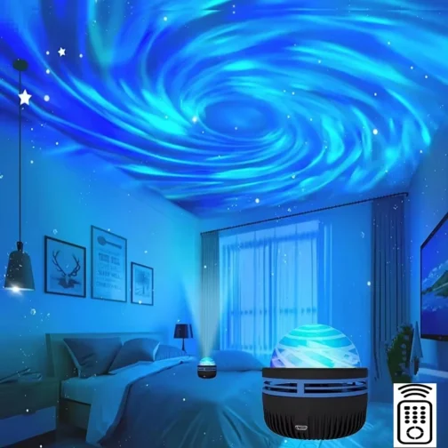 LED Galaxy Sky Projector for Kids' Room, Colorful Night Light, Christmas Party Decoration – Image 4