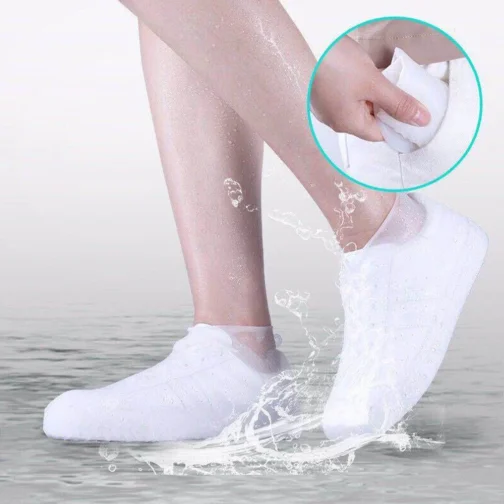 Reusable Non-Slip Waterproof Rain Boot Covers, Rubber Shoe Covers, Outdoor Use, Household Items, Home Equipment – Image 6