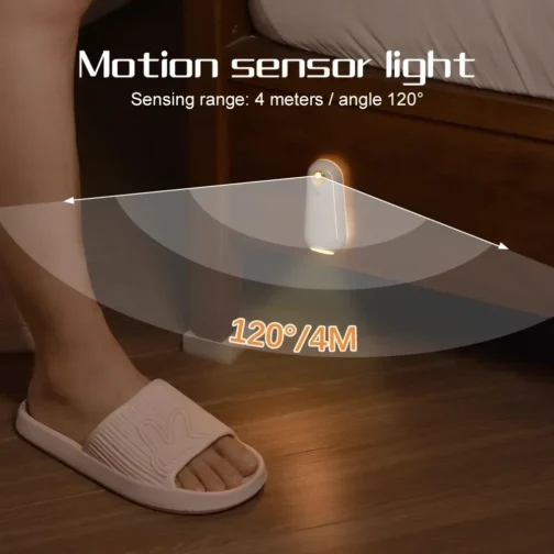 RGB Motion Sensor LED Light for Toilet, Step Night Light, Waterproof Light, Corridor Step Lighting, 8 Lighting Modes, 2-in-1 – Image 2